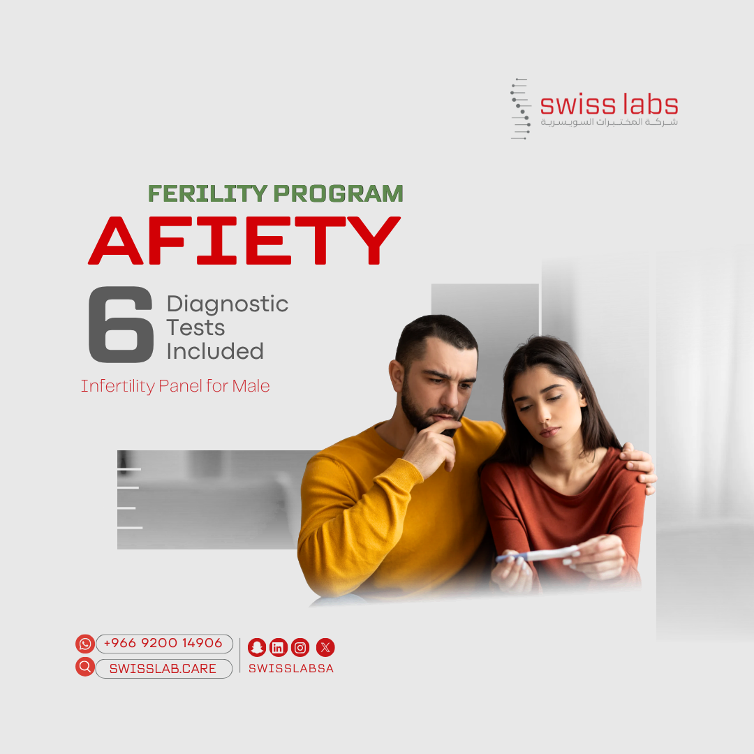 Male Fertility Hormone Panel at SwissLab