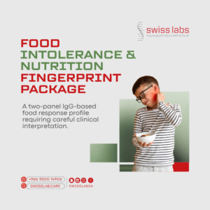 Food intolerance IgG test package in Jeddah