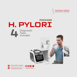 H. Pylori test package for digestive health at SwissLab