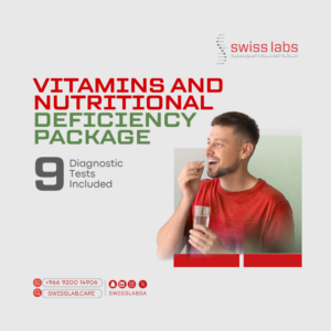 Vitamin deficiency blood test package in Jeddah